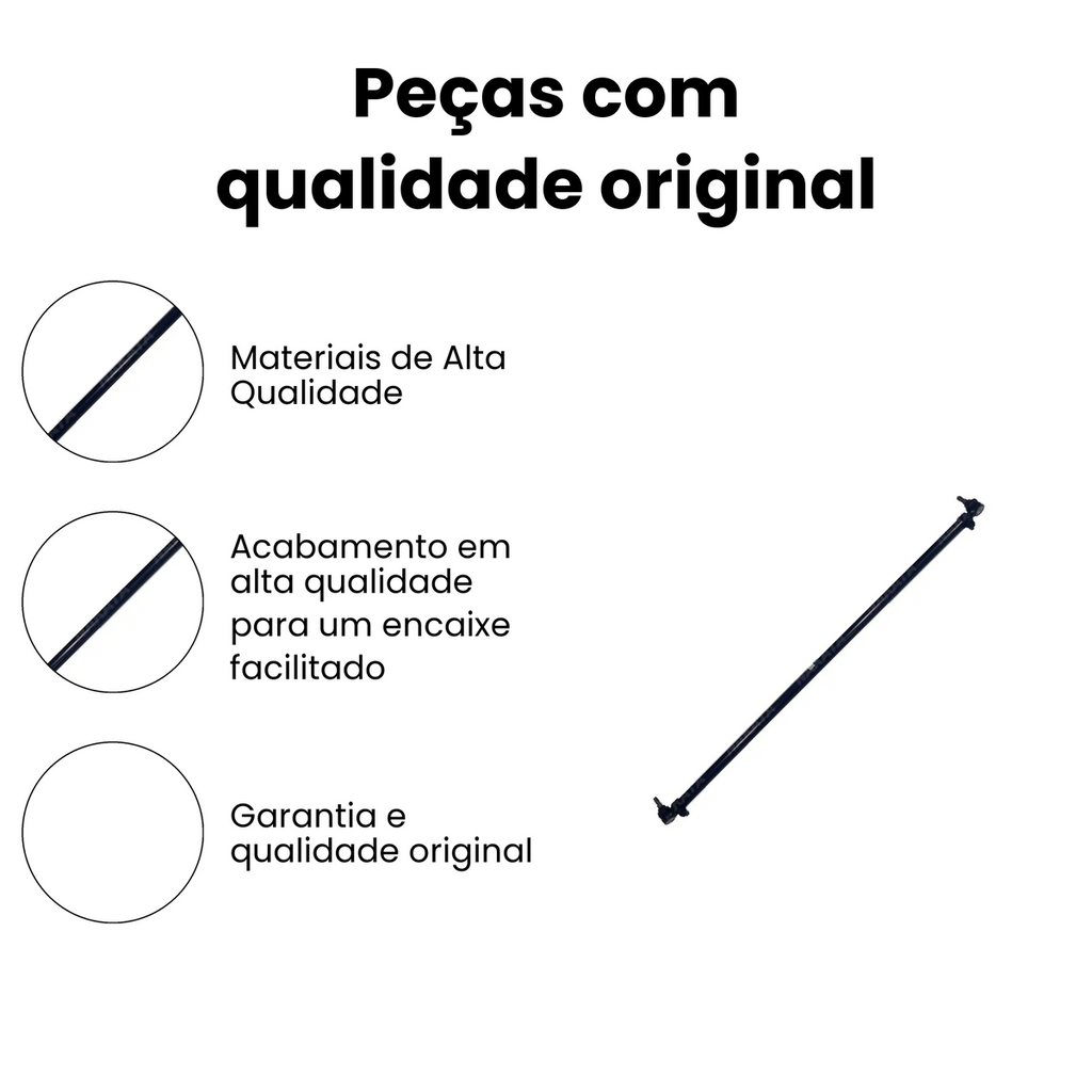 Barra Ligação Dianteira VOLKSWAGEN | AGRALE | MARCOPOLO N-703 - Imagem 3