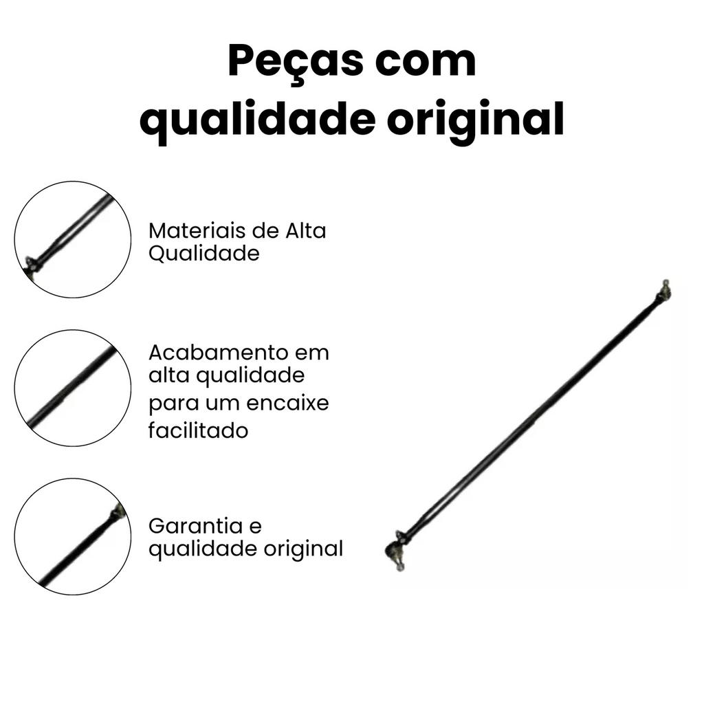 BARRA DE LIGAÇÃO DIANTEIRA VOLKSWAGEN | FORD N-739 - Imagem 3