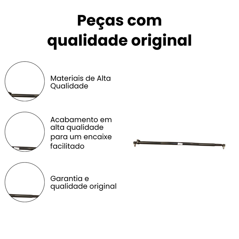 Barra Ligação Diant Volkswagen 8150 8160 9150 2003-2018 - Imagem 3