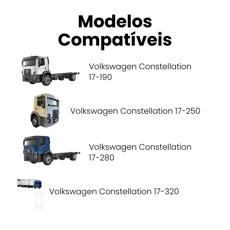 Barra Lateral Dianteira VW Constellation 1990-1998 - Imagem 4