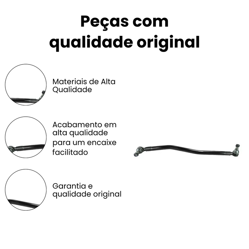 Barra Lateral Dianteira VW Constellation 1990-1998 - Imagem 3