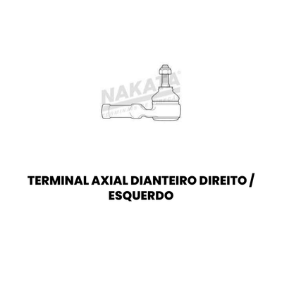 Terminal de Direção Dianteiro Direito Fiesta Ecosport - Imagem 2