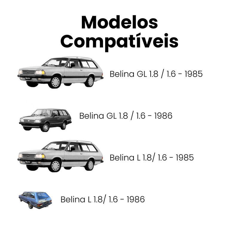 Bieleta Diant Dir Esq Ford Del Rey Pampa Belina I - Imagem 4