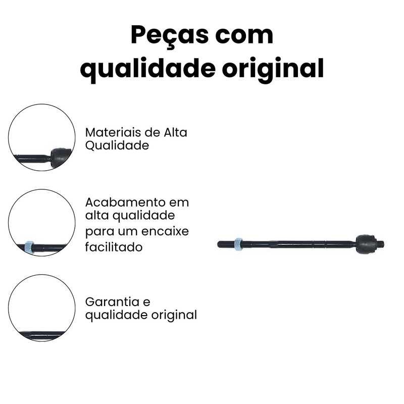 Terminal Axial Dir Esq Ford Ka Ford Ecosport - Imagem 3