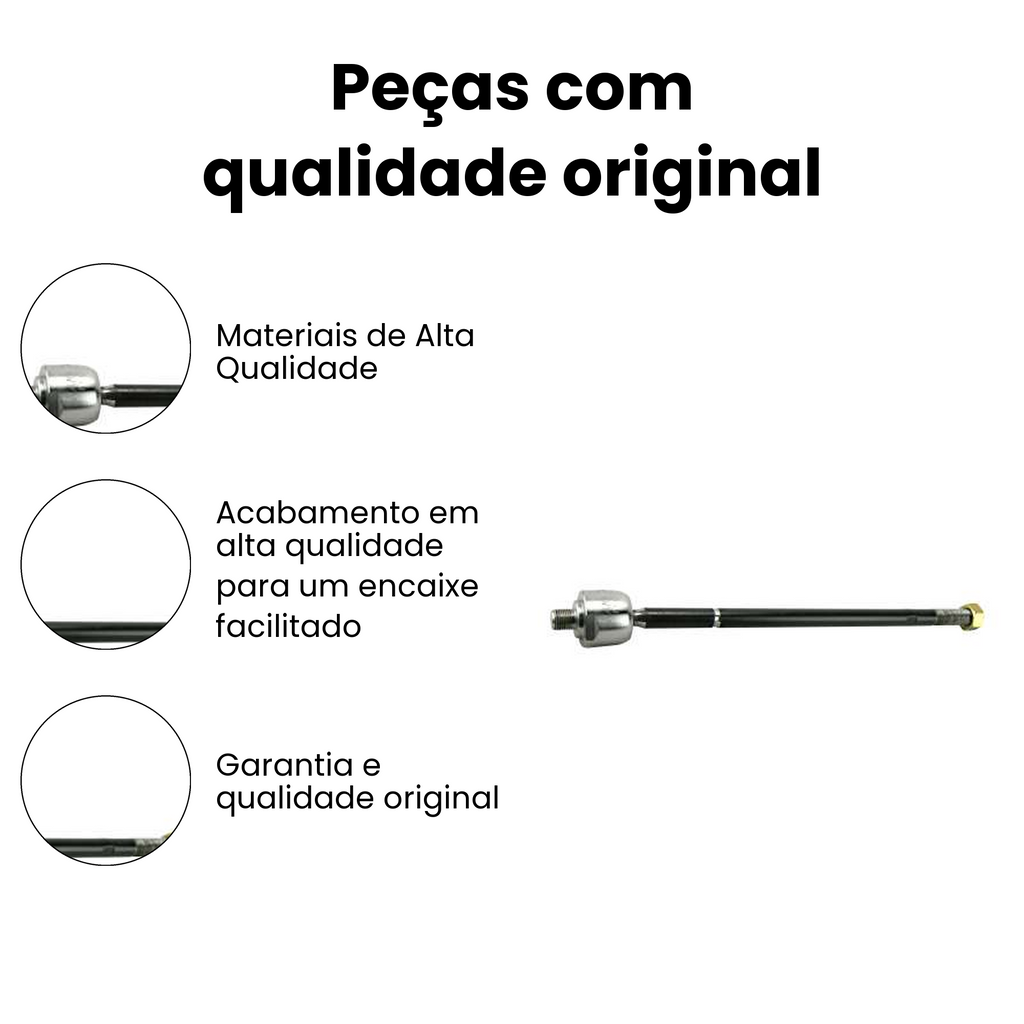 Terminal Axial Direito/Esquerdo Ford Transit - Imagem 3