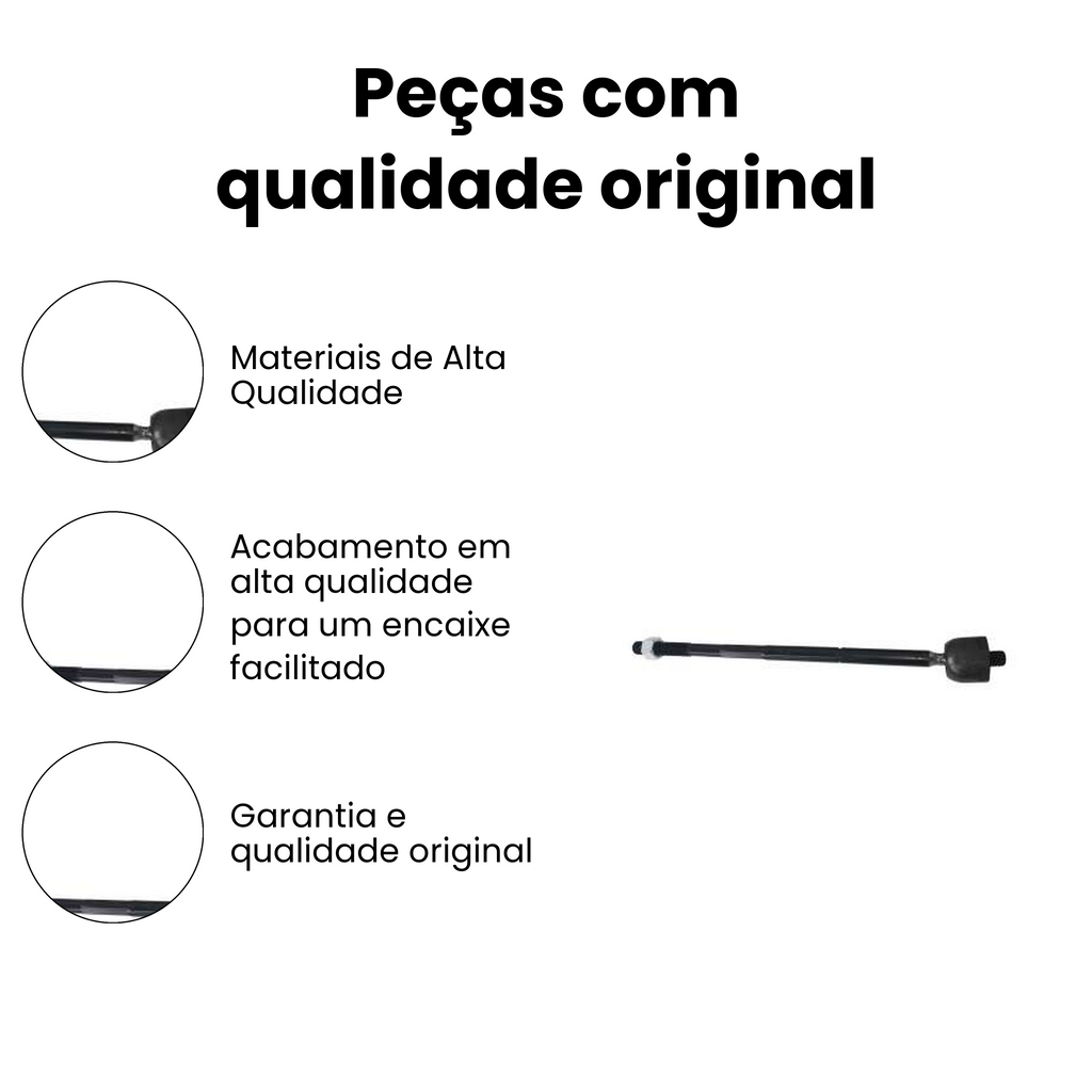 Terminal Axial para Chery Celer e Chevrolet Tracker - Imagem 3