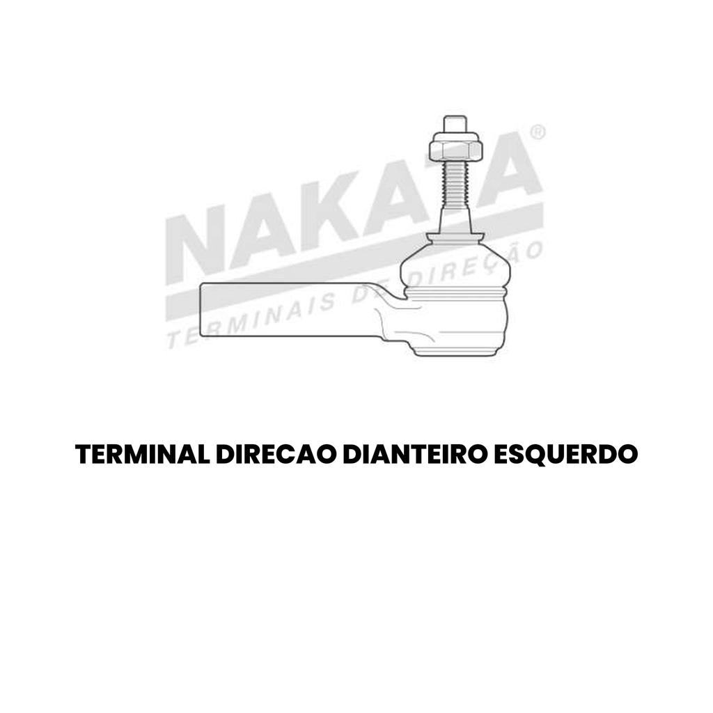 Terminal Direção Dianteiro Direito/Esquerdo Fiat Bravo - Imagem 2
