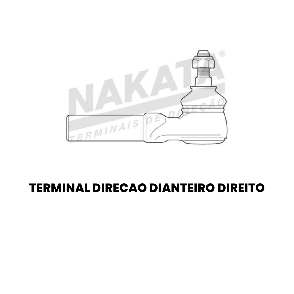 Terminal Direção Dianteiro Direito/Esquerdo Ducato - Imagem 2