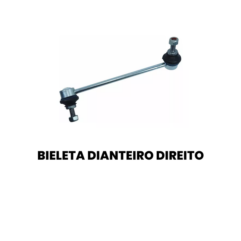 Bieleta Dianteira Direita Fiat Idea Adventure 2003-2020 Pali - Imagem 2
