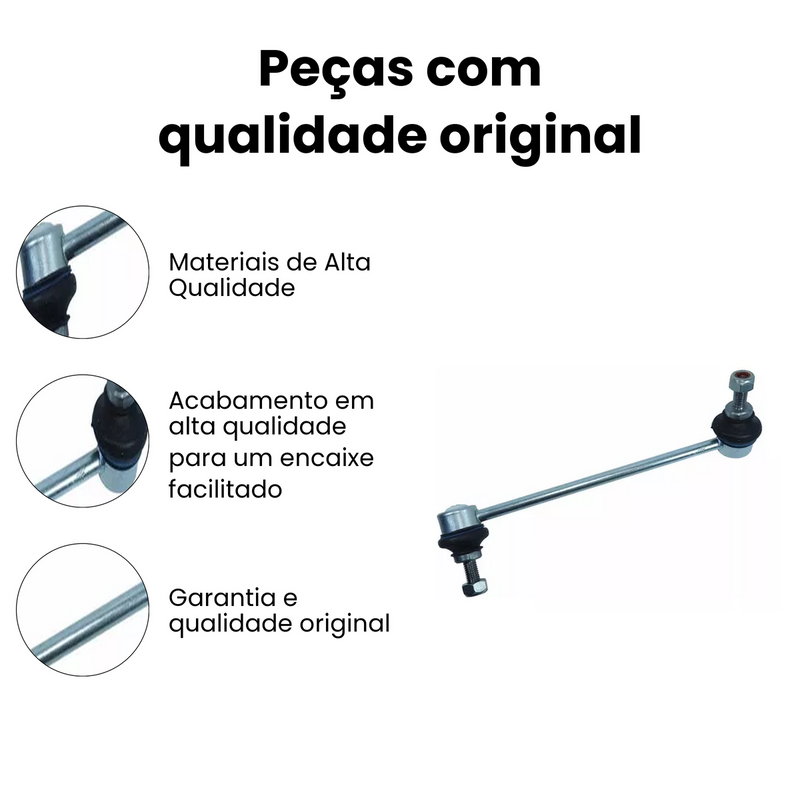Bieleta Dianteira Direita Fiat Idea Adventure 2003-2020 Pali - Imagem 3