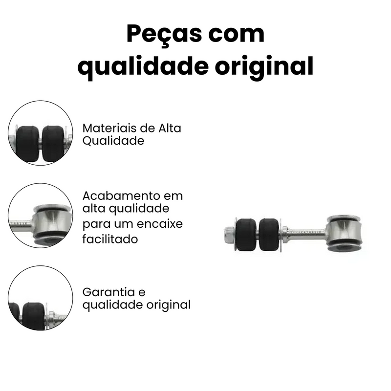 Bieleta Dianteira Direita Esquerda Fiat Uno 1984-1991 Fiorin - Imagem 3