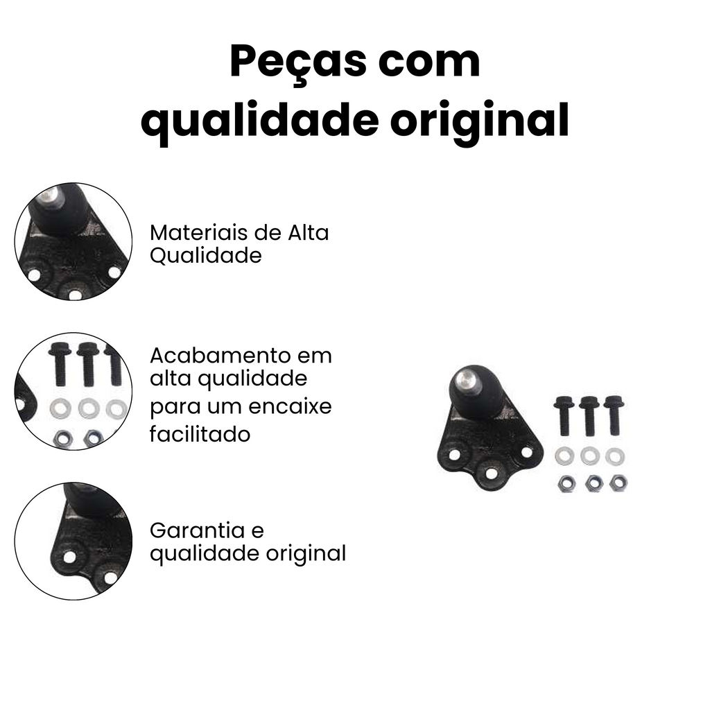 Pivô Suspensão Dianteiro Direito Inferior Fiat Cronos Argo - Imagem 3