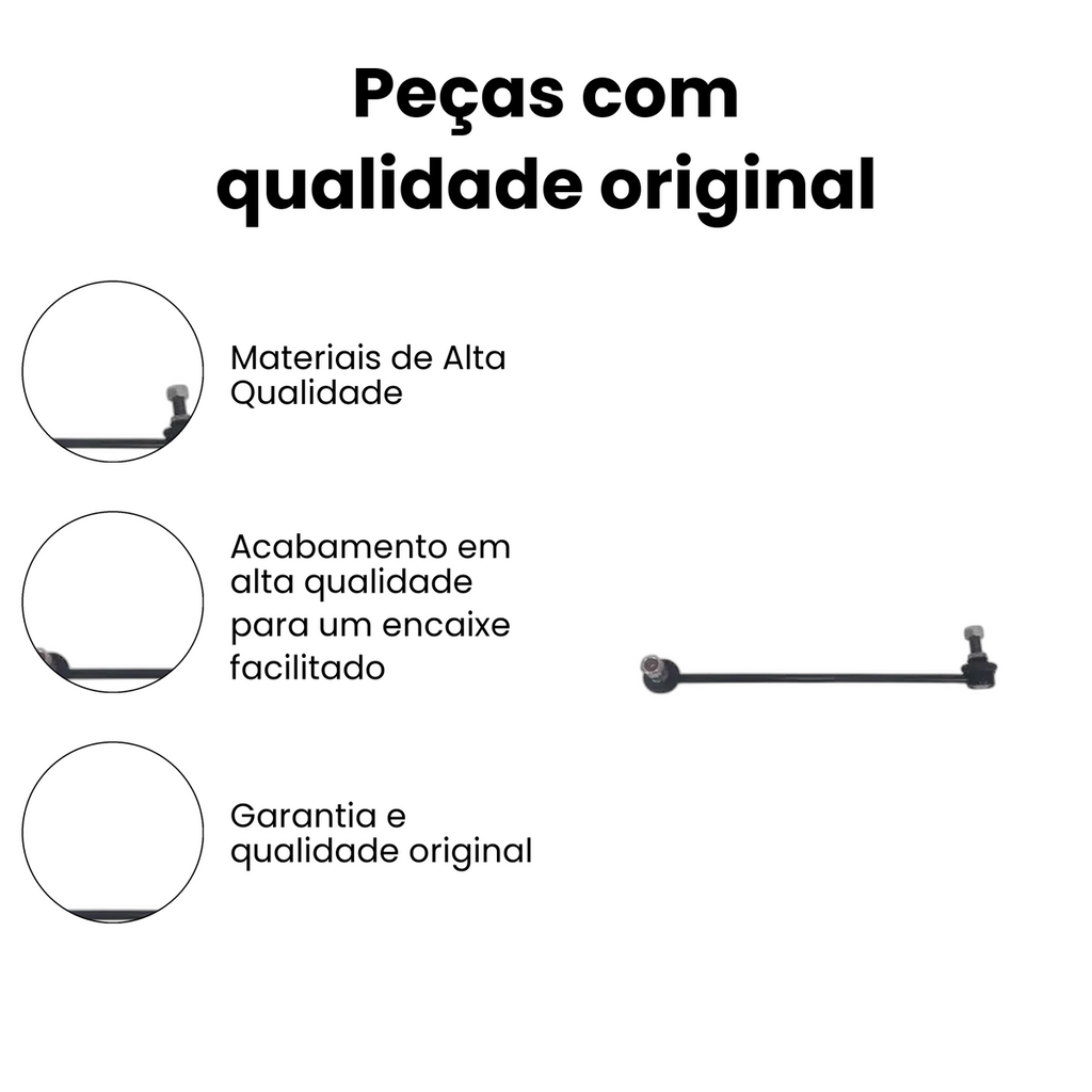 Bieleta Dianteira Direita/Esquerda AUDI | VOLKSWAGEN | CHERY N-97013 - Imagem 3
