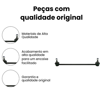 Bieleta Dianteira Citroen C3 2004-2012 Peugeot 206 2001-2006 - Imagem 3