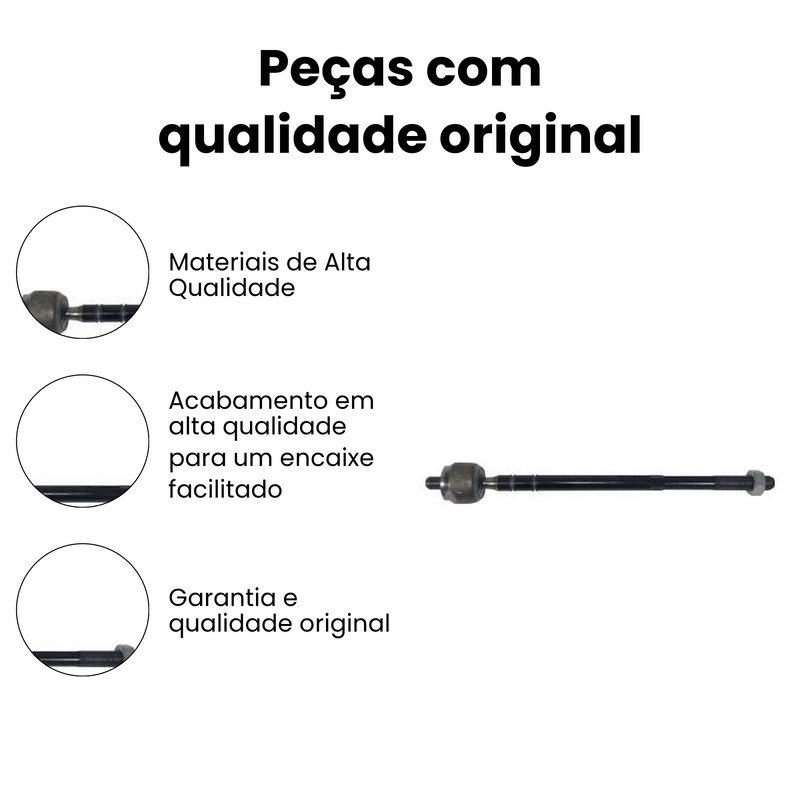 Terminal Axial Renault Clio 2000-2016 Symbol 2009-2012 - Imagem 3