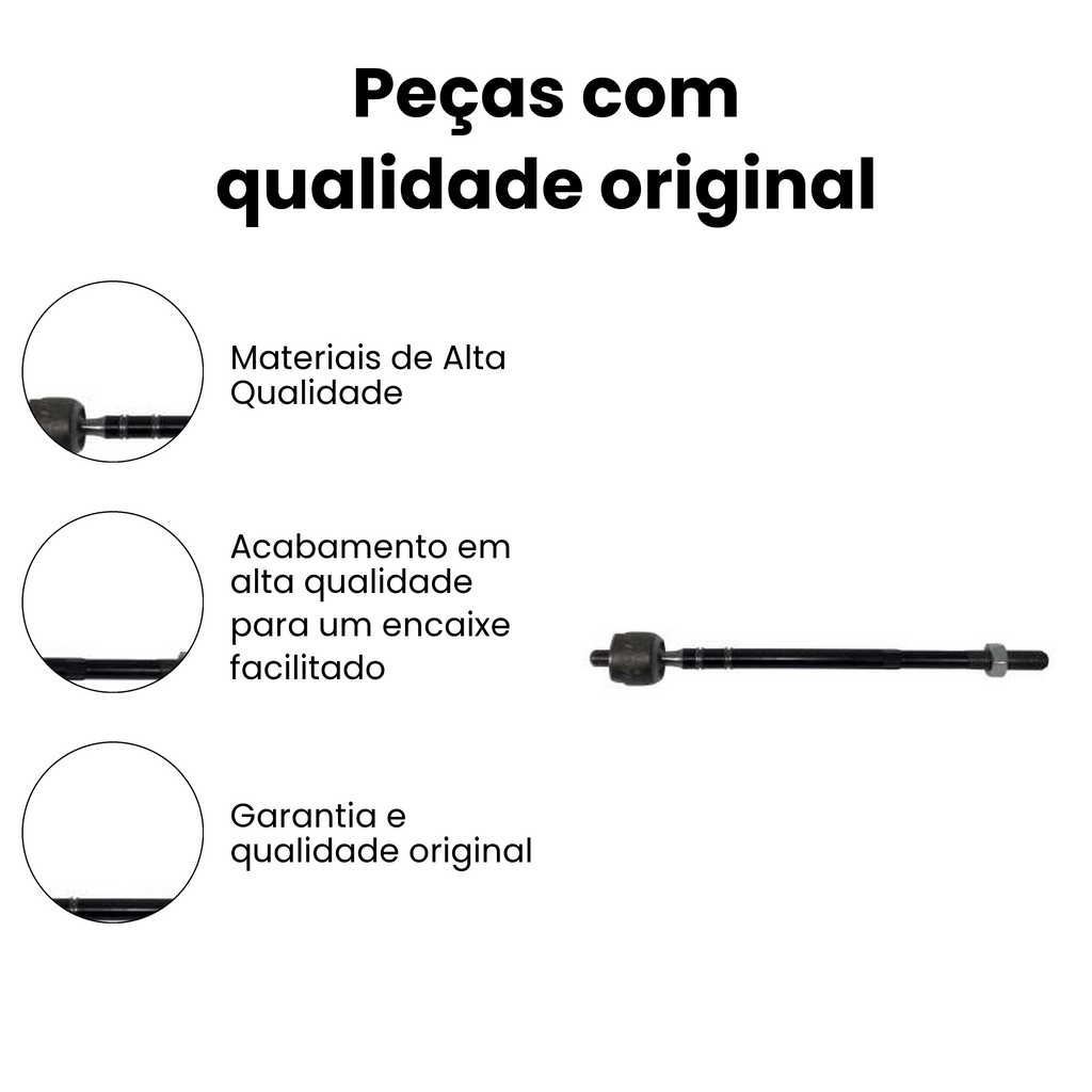 Terminal Axial Direito/Esquerdo Renault Kangoo - Imagem 3