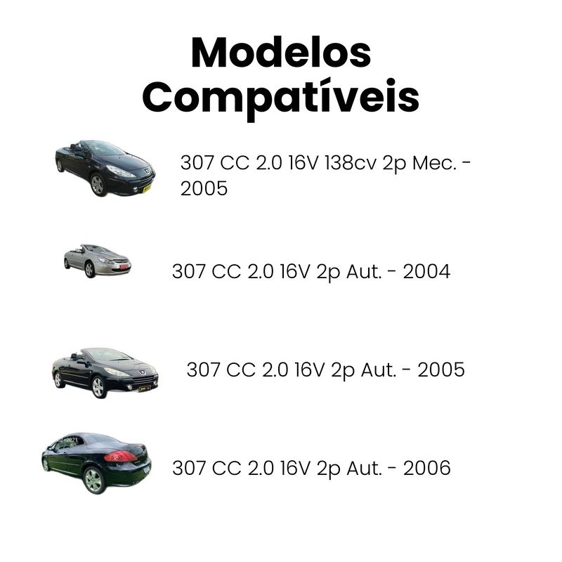 Bieleta Dir Esq Peugeot 307 3008 308 408 - Imagem 4