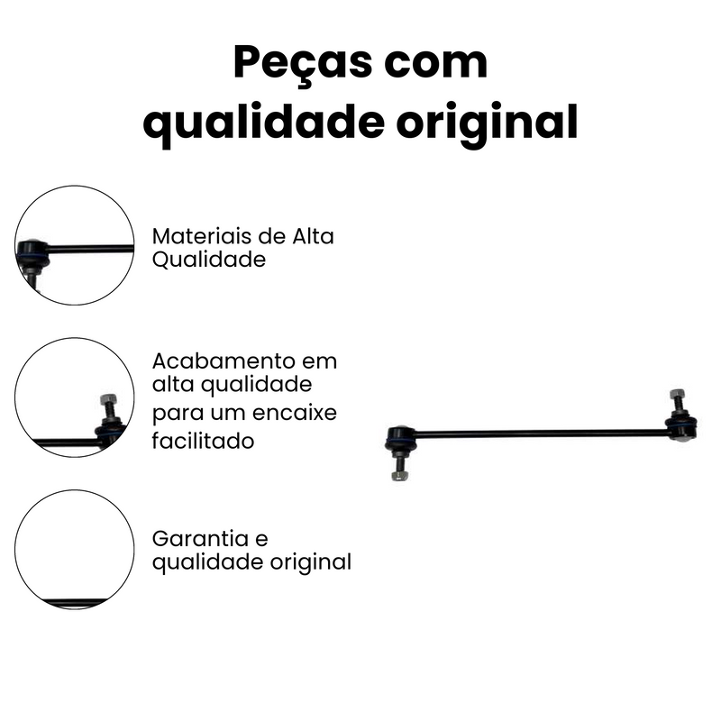 Bieleta Dir Esq Peugeot 307 3008 308 408 - Imagem 3