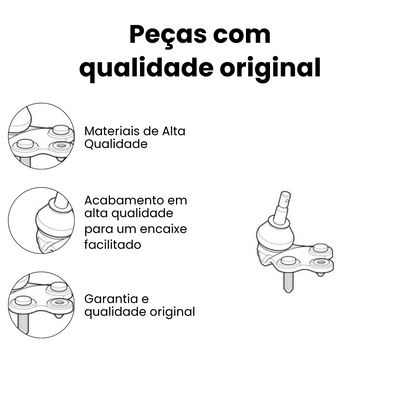 Pivô Suspensão Dianteiro Direito Inferior Civic 2006-2014 - Imagem 3