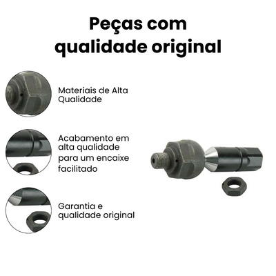 Terminal Axial Direito Esquerdo Peugeot 407 C5 - Imagem 3