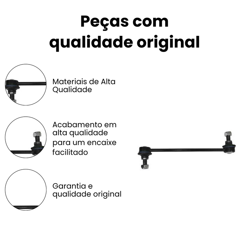Bieleta Diant Dir Esq Hyundai Tucson i30 Kia Cerato Sportage - Imagem 3