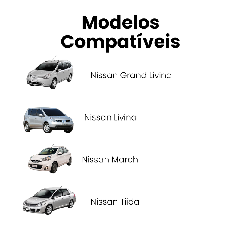 Bieleta Dianteira Nissan Grand Livina 07-13 Livina 09-19 Mar - Imagem 4