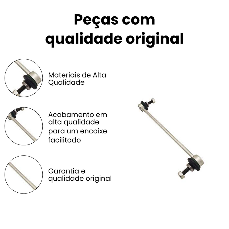 Bieleta Dir Esq Renault Megane - Imagem 3