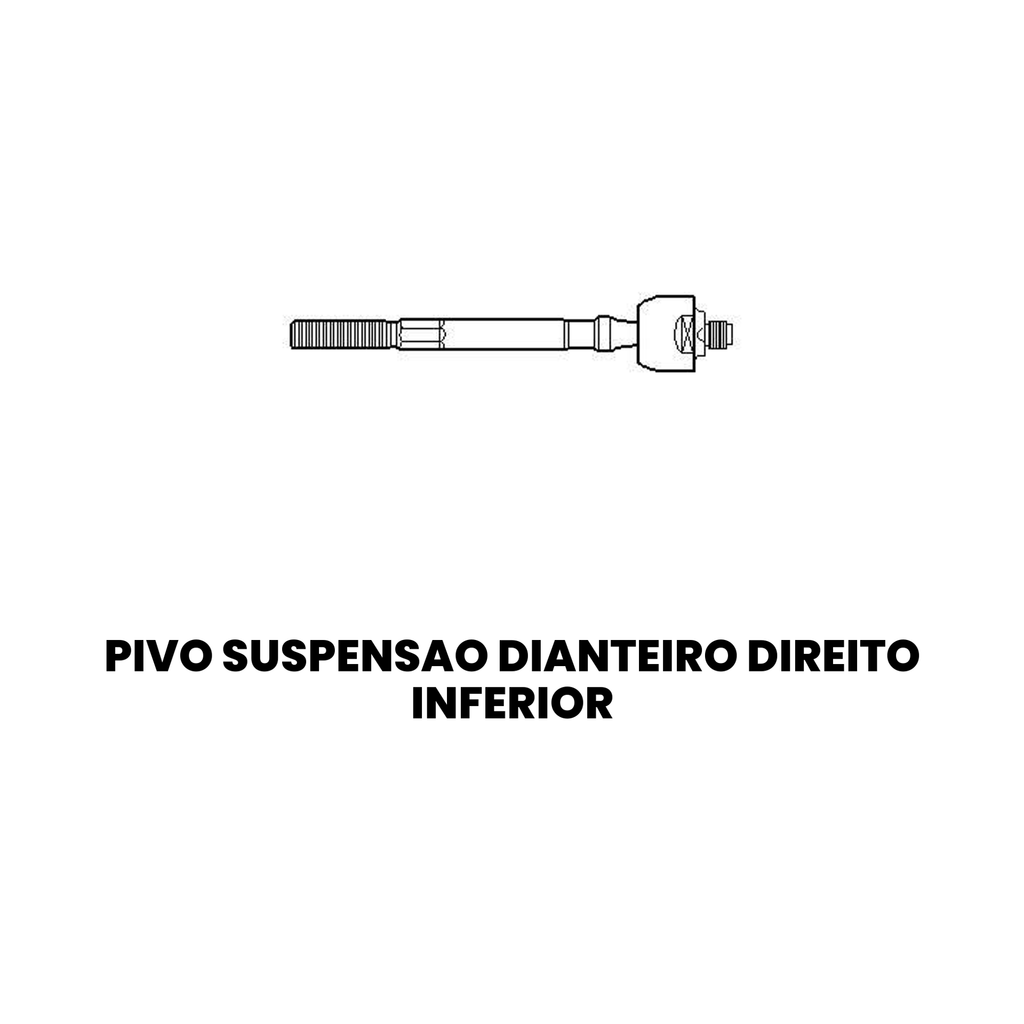 Terminal Axial Direito/Esquerdo Citroen Peugeot - Imagem 2