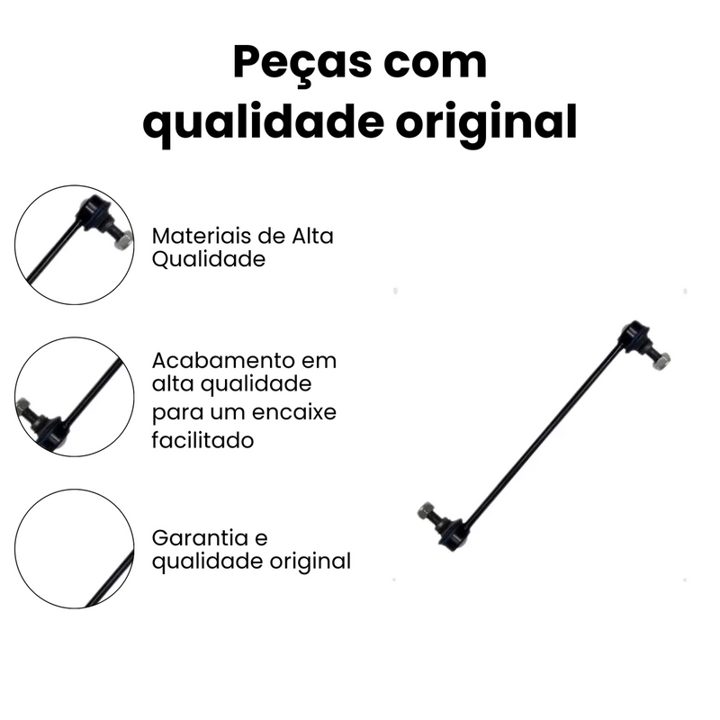 Bieleta Dianteira Direita Esquerda Toyota Corolla 2009-2014 - Imagem 3