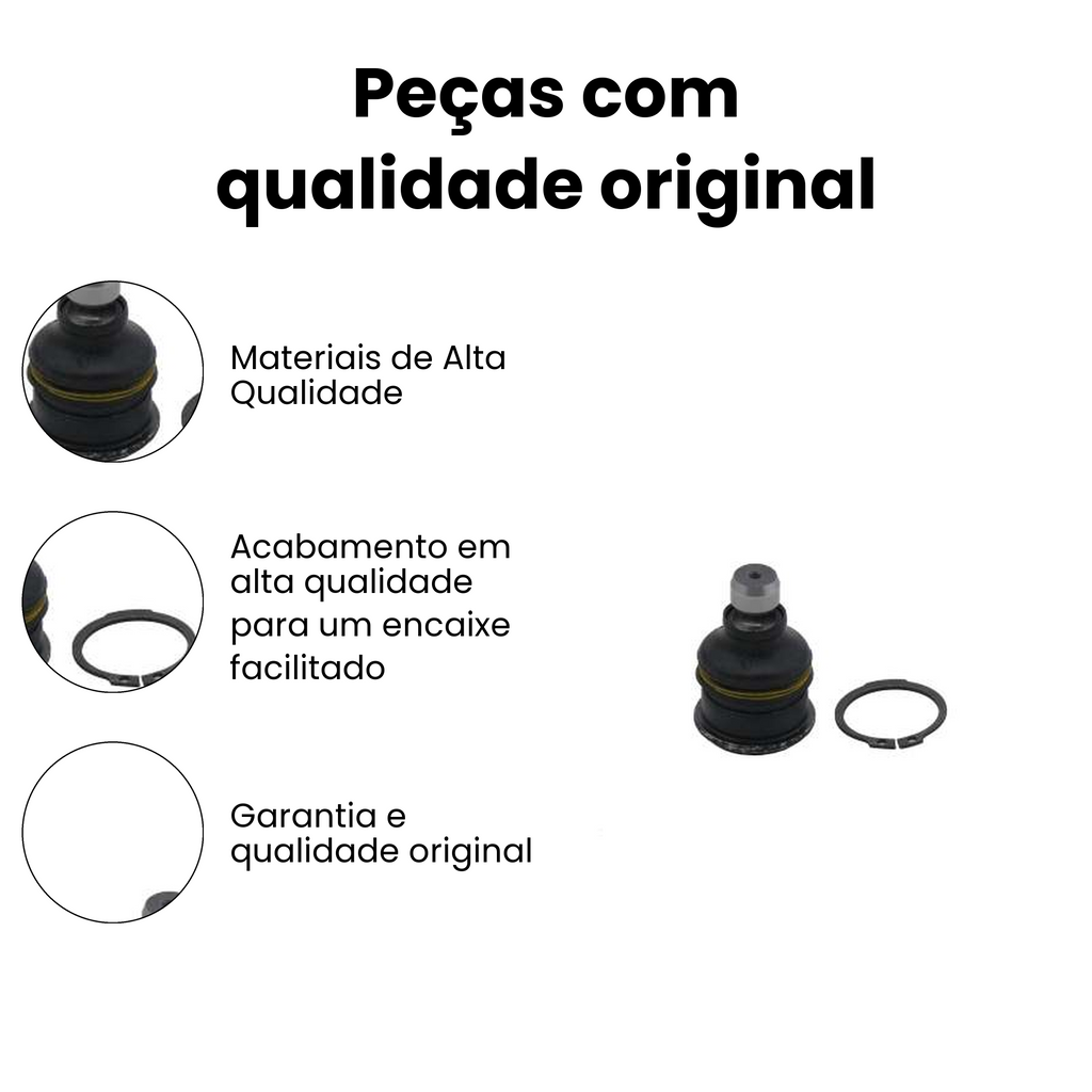 Pivô Suspensão Dianteiro Inferior Nissan March Versa - Imagem 3