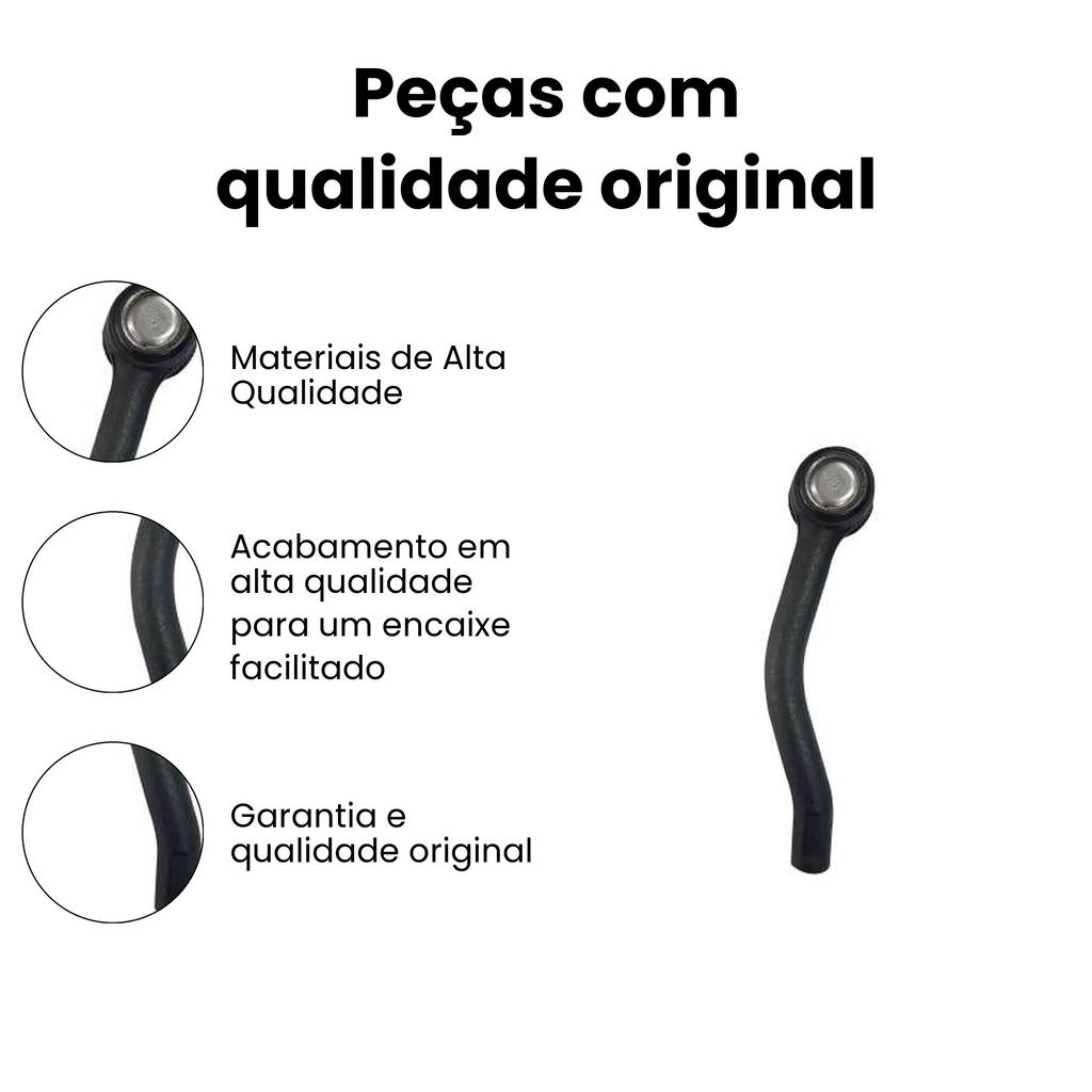 Terminal Direção Dianteiro Esquerdo March - Imagem 3