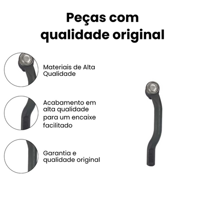 Terminal de Direção Dianteiro Direito Nissan Livina - Imagem 3