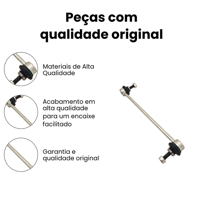 Bieleta Traseira Hyundai Santa Fé 2007-2012 Mitsubishi ASX L - Imagem 3