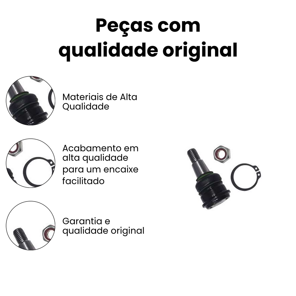 Pivô Suspensão Dianteiro Inferior Honda City Fit - Imagem 3