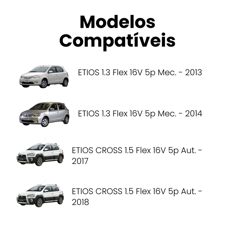 Bieleta Diant Dir Esq Toyota Etios JAC J2 - Imagem 4