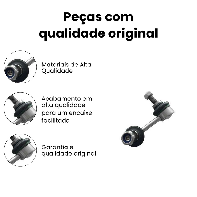 Bieleta Tras Esq Honda Civic 2001-2005 2003-2014 - Imagem 3