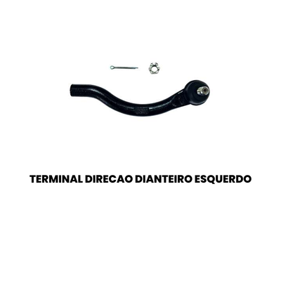 Terminal Direção Dianteiro Esquerdo Honda Civic - Imagem 2