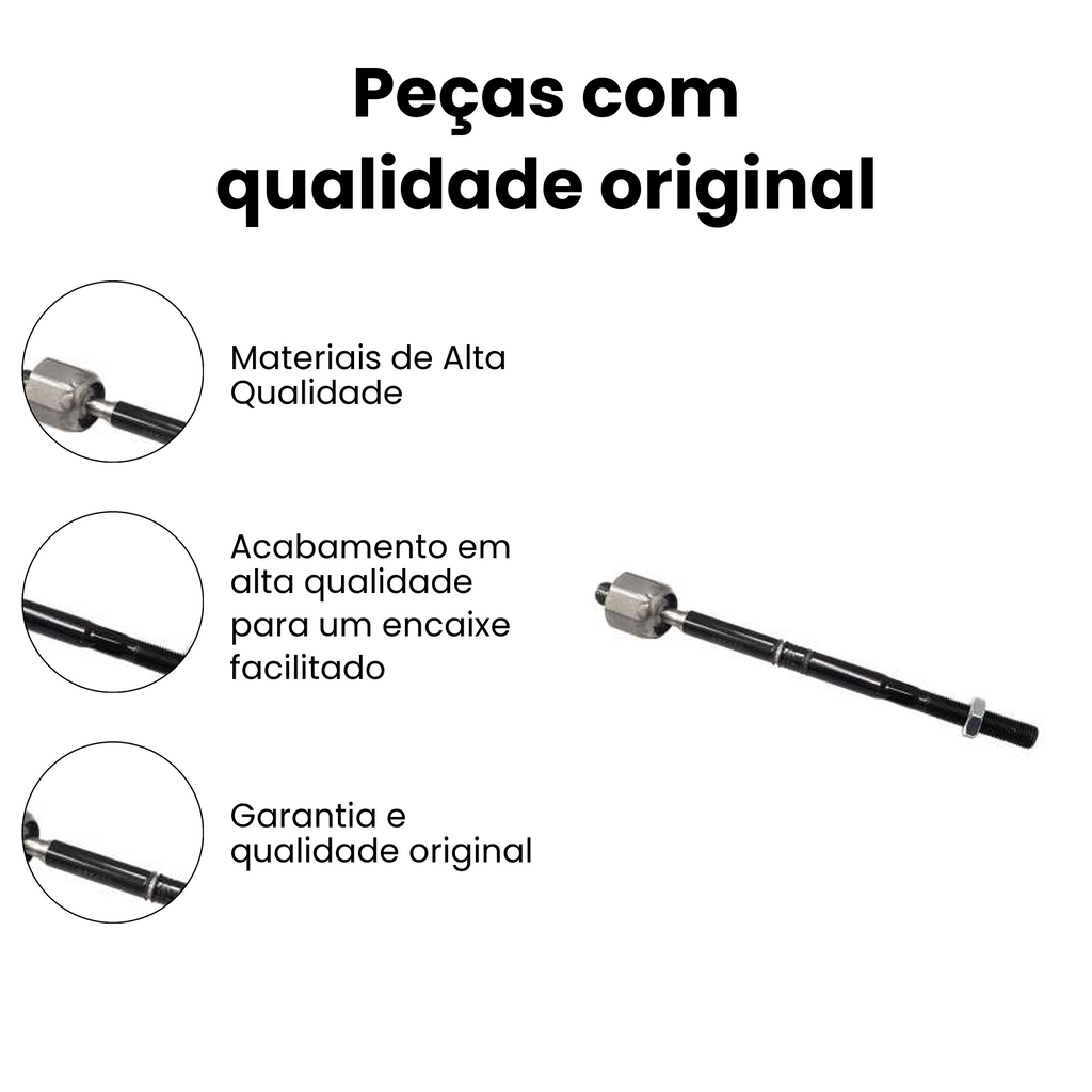 Terminal Axial Direito/Esquerdo Citroen Jumpy Expert Scudo - Imagem 3