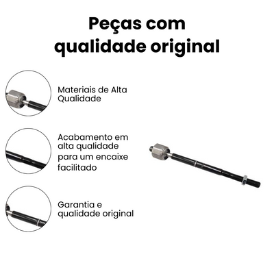 Terminal Axial Direito/Esquerdo Citroen Jumpy Expert Scudo - Imagem 3