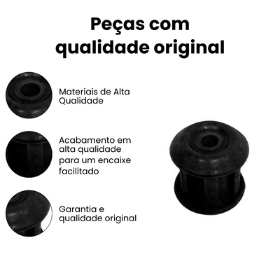 Bucha Eixo Traseiro Direito/Esquerdo Saveiro Parati - Imagem 3