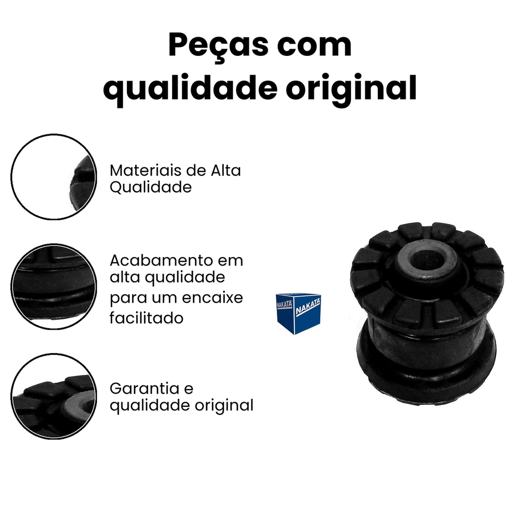 Bucha da Bandeja Dianteira Parati Voyage (Dir/Esq) - Imagem 3