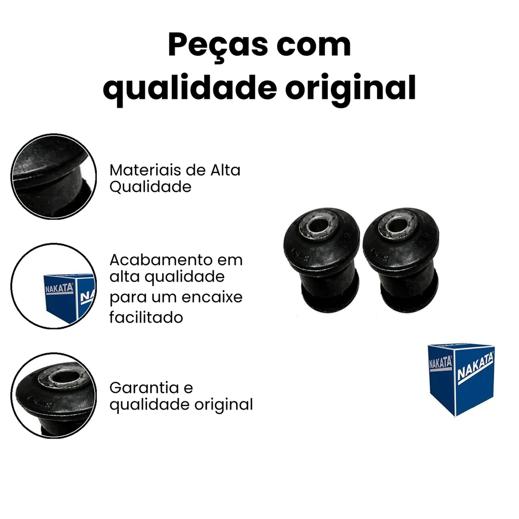 Bucha da Bandeja Dianteira Fiesta Ecosport - Nakata - Imagem 3