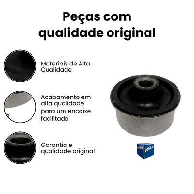 Bucha Bandeja Traseira (Dir/Esq) Escort Ka - Nakata - Imagem 3