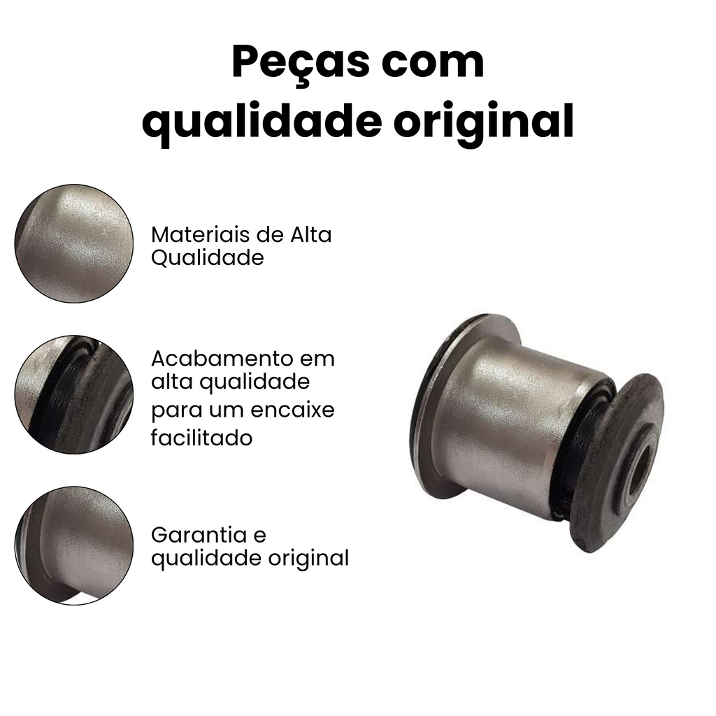 Bucha Bandeja Dianteiro Direito Esquerdo Ford Ecosport - Imagem 3