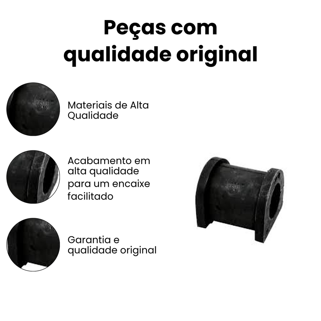BUCHA BARRA ESTABILIZADORA DIANTEIRO DIREITO/ESQUERDO CHEVROLET NB13003 - Imagem 3