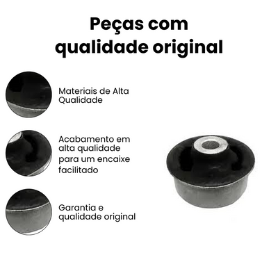 BUCHA BANDEJA TRASEIRO DIREITO E ESQUERDO CHEVROLET NB-13004 - Imagem 3