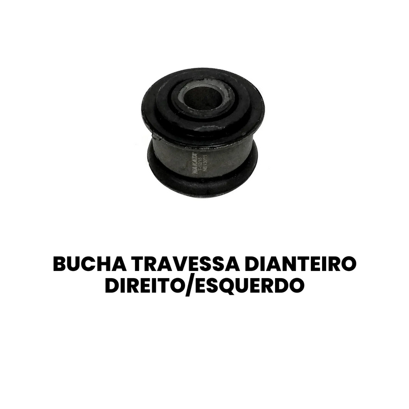 KIT Bucha Travessa Dianteira Dir Esq Chevrolet Astra GM Vectra Z - Imagem 2