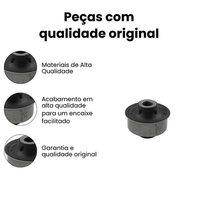 Bucha Bandeja Dianteira Dir/Esq Peugeot 307 Citroen - Imagem 3