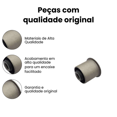 Bucha Bandeja Dianteiro Superior Nissan Frontier - Imagem 3