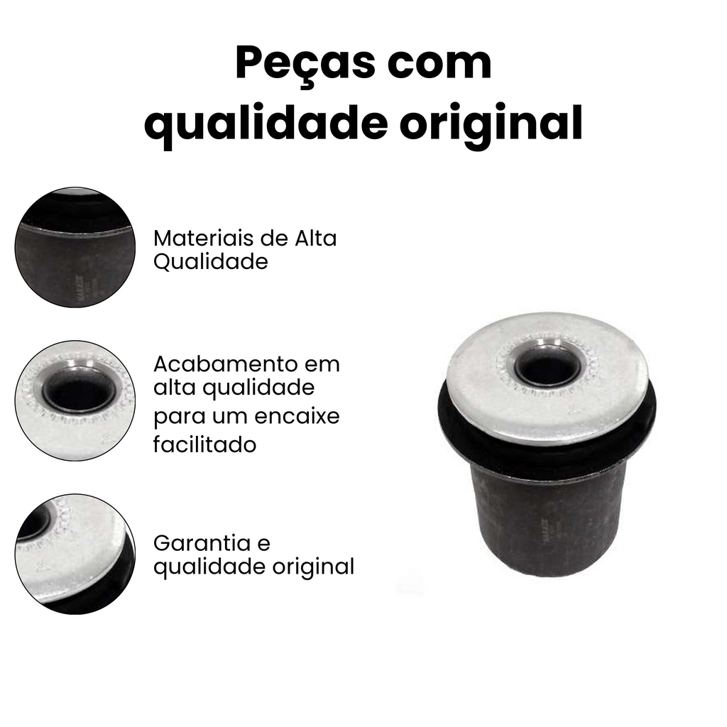 Bucha Bandeja Traseiro Direito/Esquerdo Inferior Hilux - Imagem 3